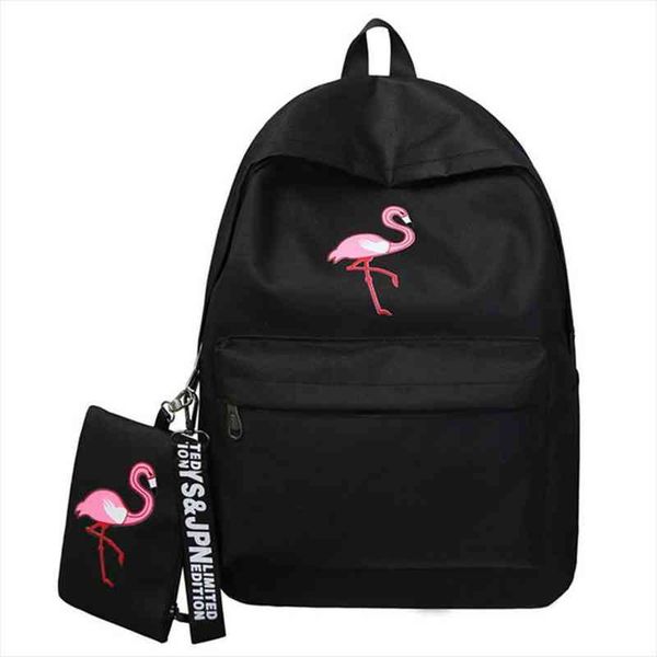 

backpacks brand women simple flamingo printing backpack for teenage girls lapschool bags mochila