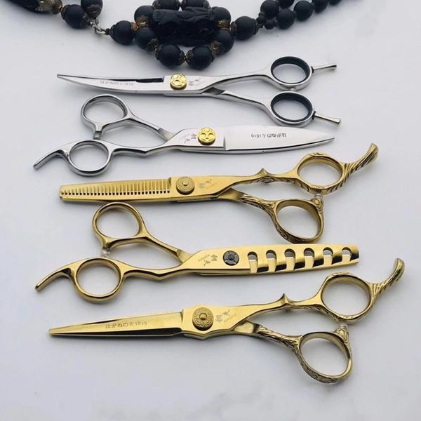 

hair scissors 6.0 professional set cutting barber salon haircut thinning shear hairdressing tools