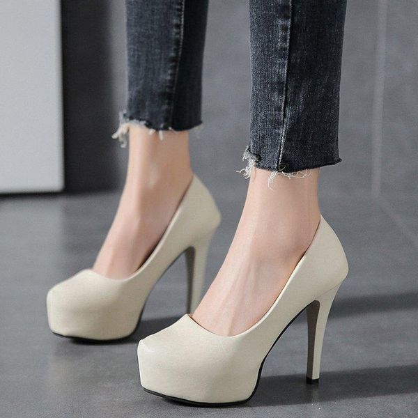 

sandals spring summer single shoes women's pointed high heels solid color etiquette dress party shallow, Black