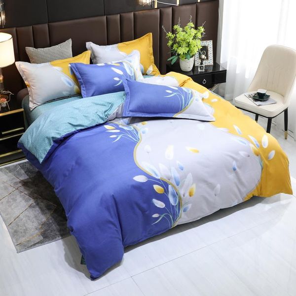 

bedding sets large version wheat youthful home textile soft duvet cover bed sheet pillow case single double  king for set