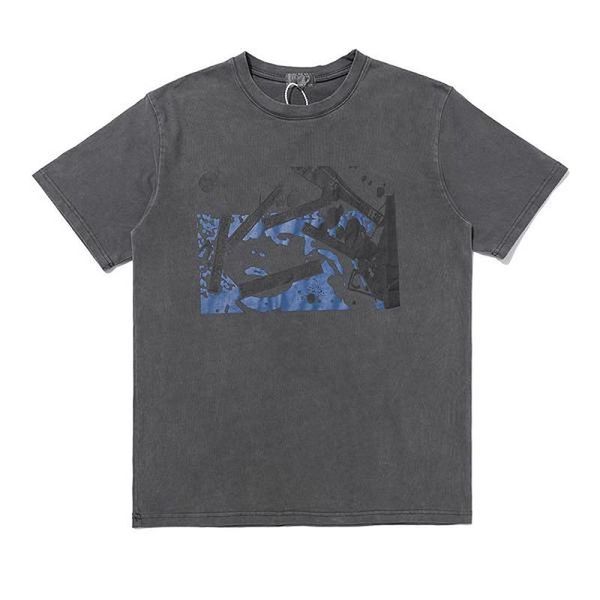

men's t-shirts 22ss retro washed pattern printing cavempt t shirt eu size men women tees high street xxxtentacion skateboard, White;black