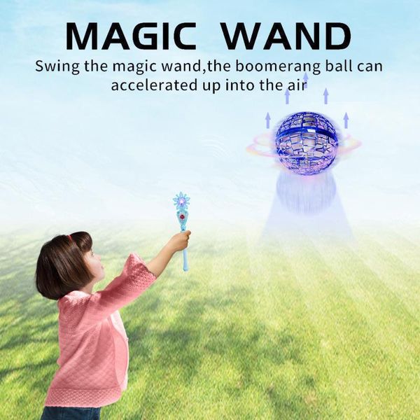 

drones flying ball mini helicopter ufo rc drone hand sensing aircraft electronic model quadcopter small drohne toys for children