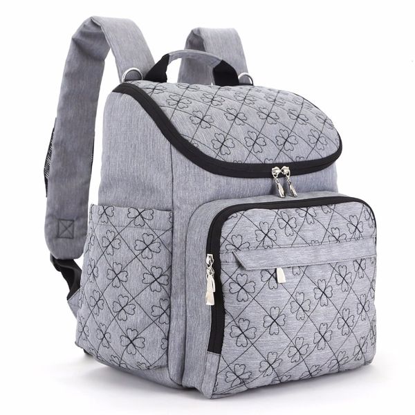 

diaper bag fashion mummy maternity nappy bag brand baby travel backpack diaper organizer nursing bag for baby stroller 210326