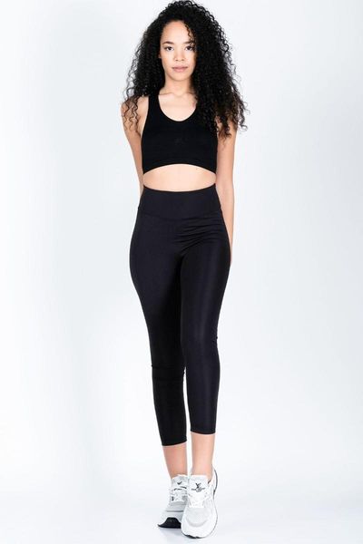 

women's leggings high waist black sports tights - brand 22251 22251mrktyt