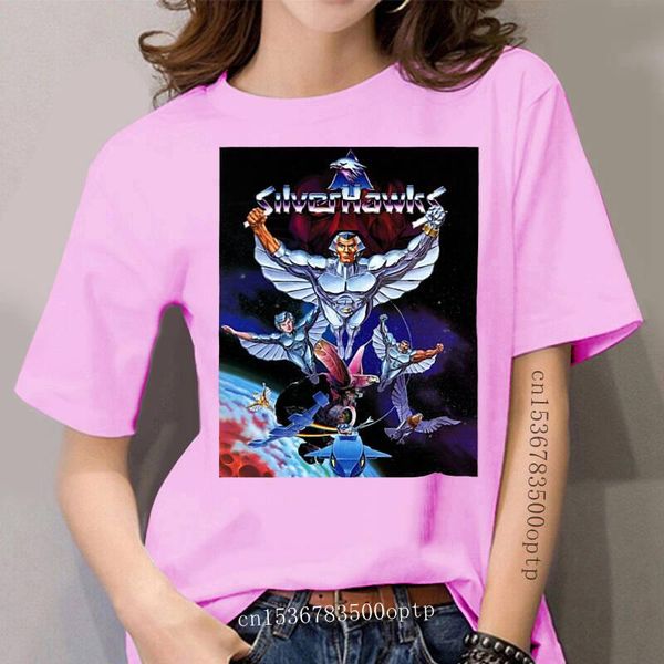 

women's t-shirt silverhawks t shirt black women s-3xl us supplier tee tshirt shirt-0709a, White