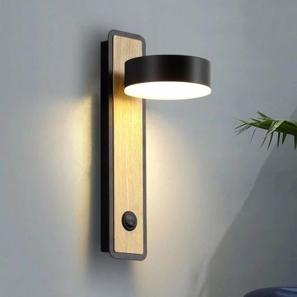 

wall lamp modern led golden for bedroom bedside interior stair aisle iron art copper sconce light fixture home