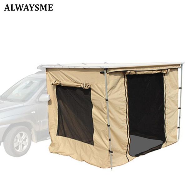 

car rv side awning room fabric screen sunshade