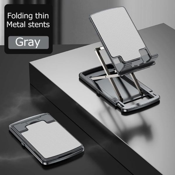 

cell phone mounts & holders universal adjustable holder aluminum lifting folding bracket 7-speed multi-angle adjustment for all tablets mobi