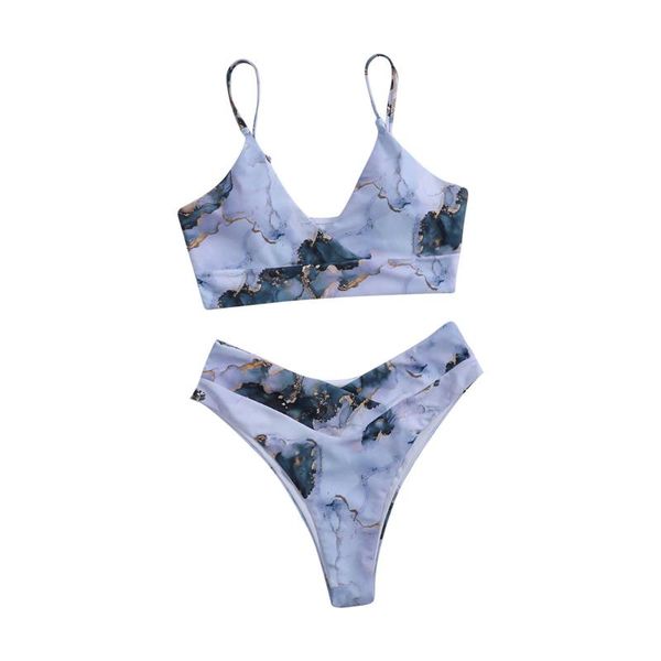 

women's swimwear women striped high cut hight waist halter bikini set two piece swimsuit mujer push up vintage female bather swimsuits, White;black