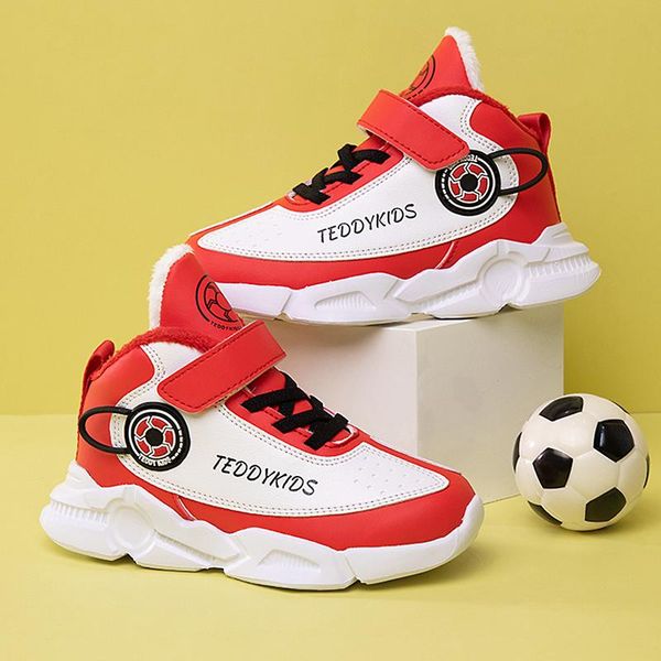 

athletic & outdoor winter kids sneakers breathable children's casual shoes chunky tennis boys basketball waterproof girls school child, Black