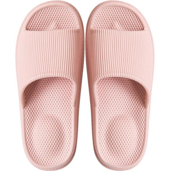 

slippers shoes woman anti-skid bathing slipper mens women's ladies shower sandals bathroom soft sole house zapatos de mujer 2021, Black
