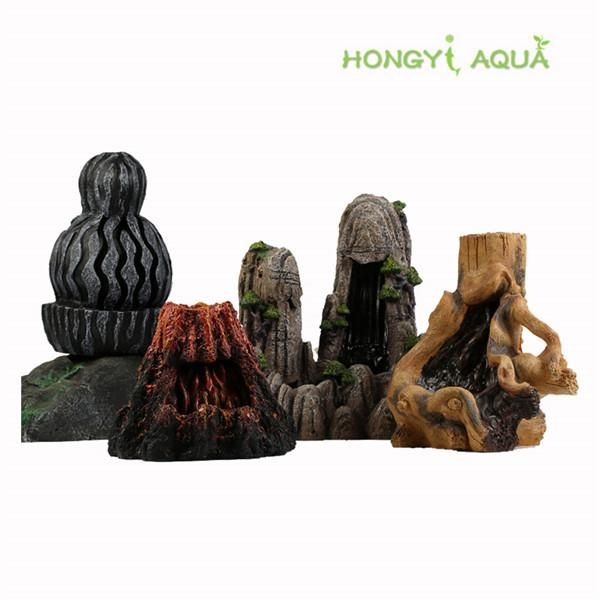 

decorations 1 piece resin dophin u-787/788/789/790 fish tank landscaping aquarium decoration rockery volcanic tree gourd sand flowing