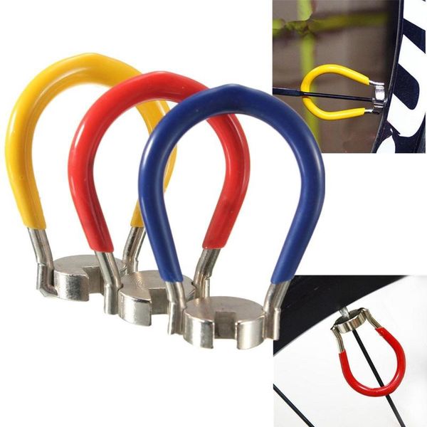 

tools bicycle spoke nipple wrench bike wheel rim adjuster spanner repair service tool portable key