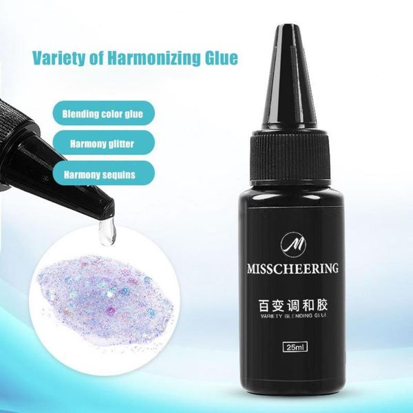 

nail gel glue professional delicate texture transparent polish adhesive uv clear drill, Red;pink