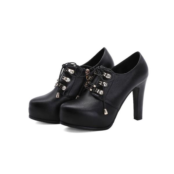 

boots blxqpyt zapatos de mujer 2021 ankle elegant fashion womans high heels 11cm wedding shoes womens platform size 32-43 833, Black