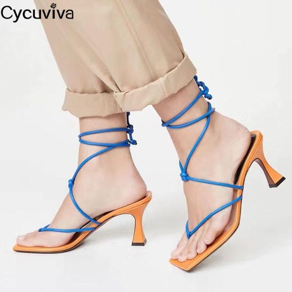 

dress shoes braided knot flop flip sandals women square toe mules kitten heels summer runway party high heel woman, Black