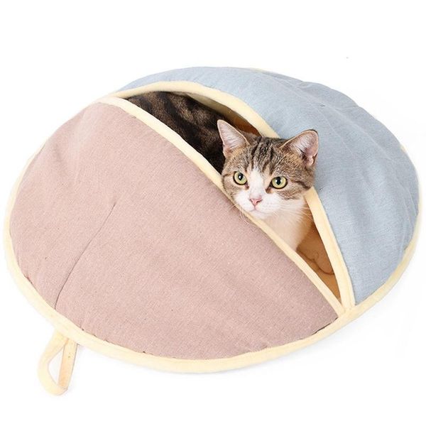 

cat beds & furniture legendog sleeping bag round warm hanging bed pet nest hideaway indoor cats puppy house