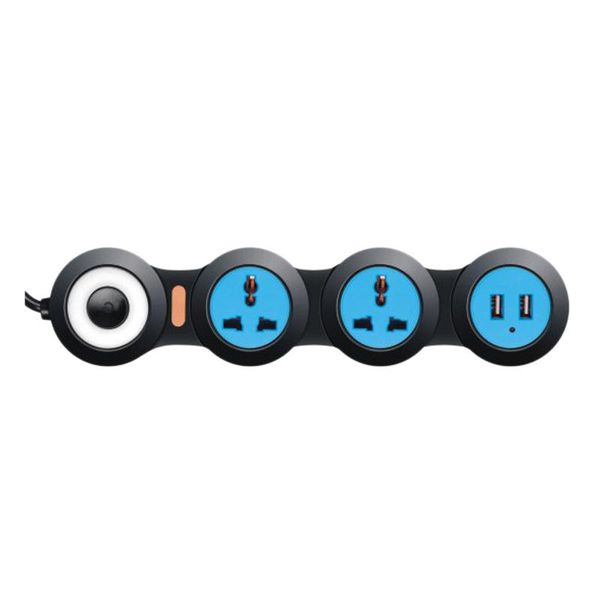 

smart power plugs full-3 port rotating strip universal socket fast charging with usb home electrical extension outlets eu plug