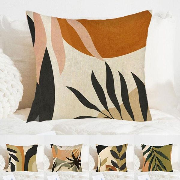 

cushion/decorative pillow printing geometric abstract pillowcase 45cm x family decoration case cover throw sofa cushion