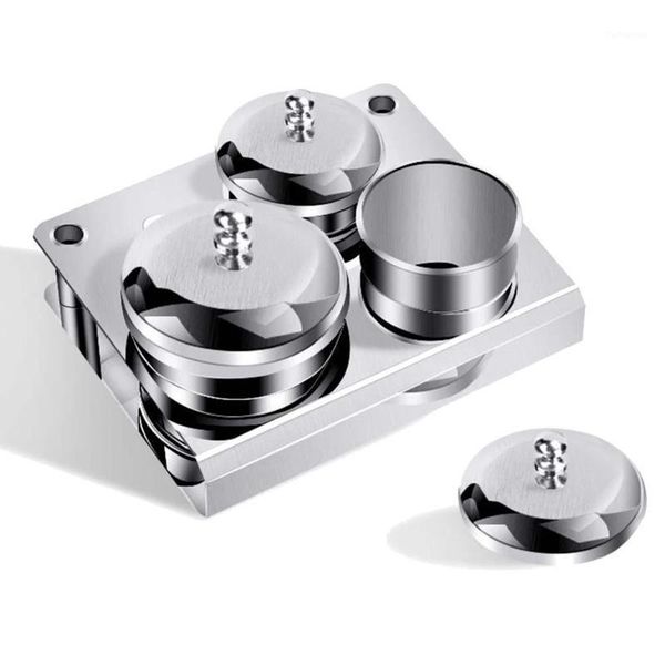 

3pcs manicure liquid cup acrylic powder organizer tray with nail brush holder1