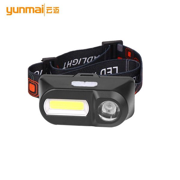 

headlamps drop portable mini xpe+cob led headlamp usb rechargeable camping head lamp fishing headlight torch