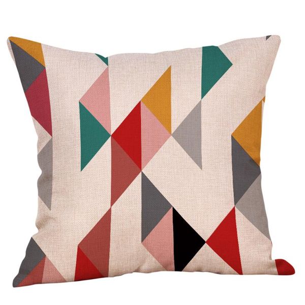 

pillow case 45*45 cotton linen christmas xmas socks throw cushion cover home decor 2021