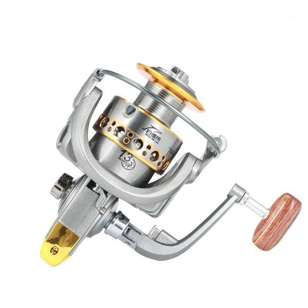 

professional fishing wheel 13 bb 1000-7000 series 5.2:1 speed reatio spinning reel peche hand sea fisging de pesca baitcasting reels