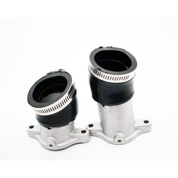 

motorcycle fuel system 2pcs 50mm carburetor intake manifold pipe for cx500 motorbike scooter suction pipes motor carburetors