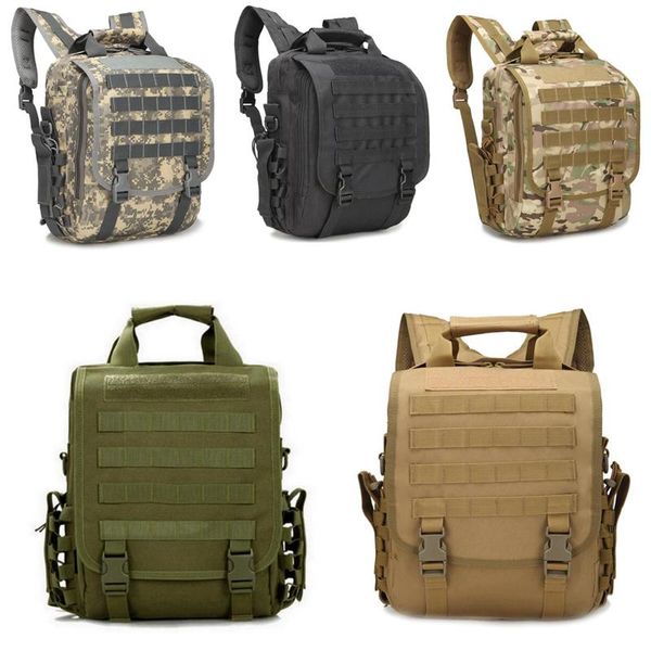 

outdoor 14'' lapbag backpack tactical hiking camping bags molle backpacks for pc waterproof crossbody