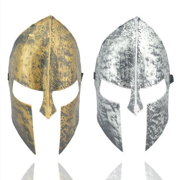 

spartan warrior mask knight hero venetian masquerade masked ball helmet full face mask halloween fancy dress party vintage masks gold silver