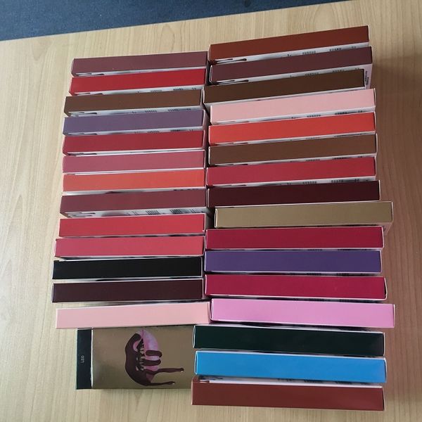

40 colors lip makeup kit liquid matte lipstick lip liner makeup lip gloss lipliner multi colors 1set=1lipstick+1lipliner