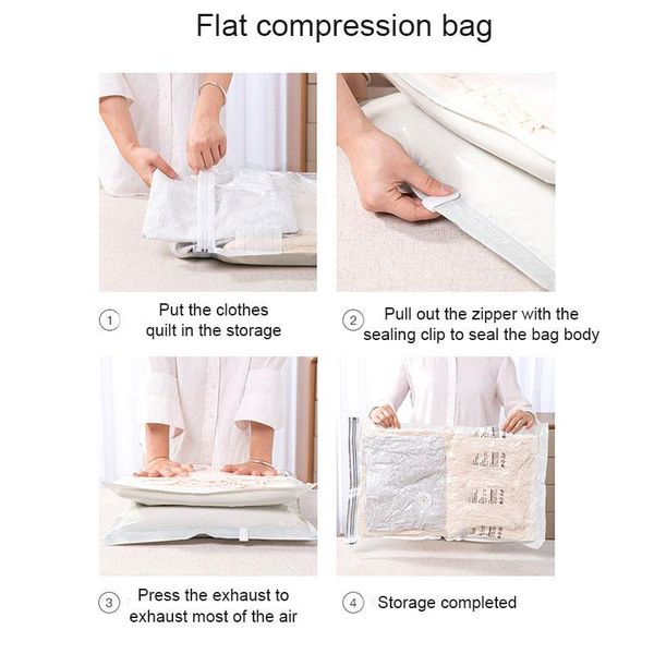 

three-dimensional vacuum compression bag clothes storage household finishing no pumps need xhc88 bags