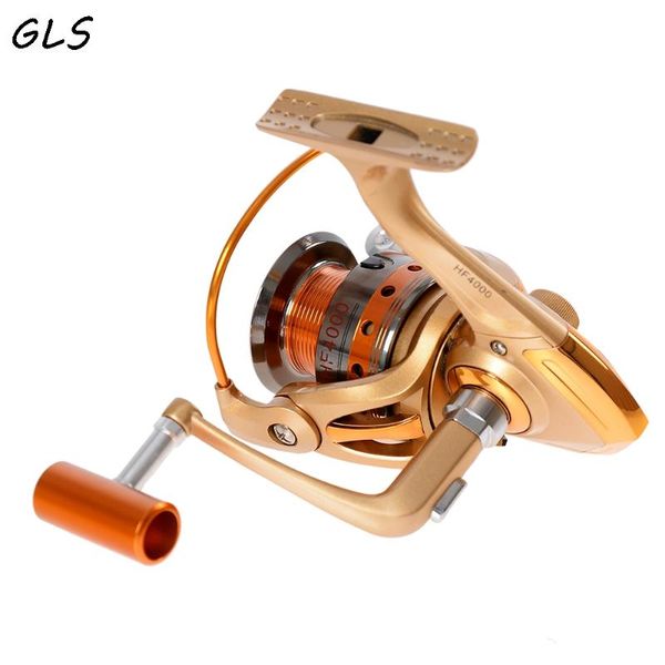 

baitcasting reels water 500-9000 fishing spinning reel 12 bb balls super strong carp spinner for metal wheel