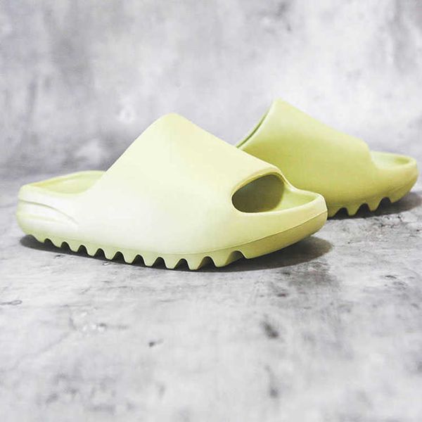 

yeesy slide women men slippers desert sand bone resin bench foam runner sneakers brown football basketball soccer shoes sports fashion hudf, Black