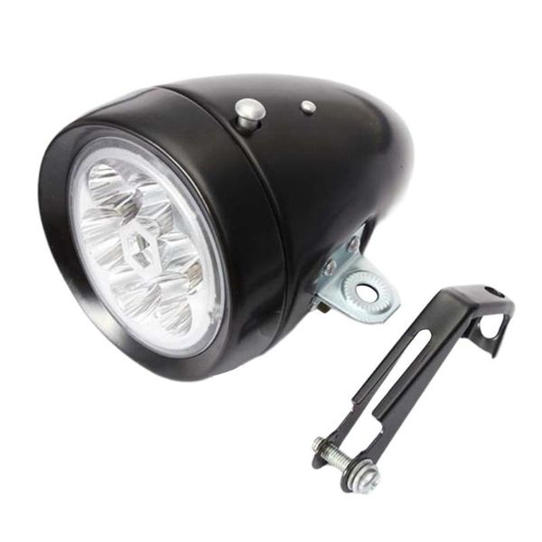 

retro bicycle lamp 6 led adjustable headlamp for mountain bike rainproof design high brightness surface lights