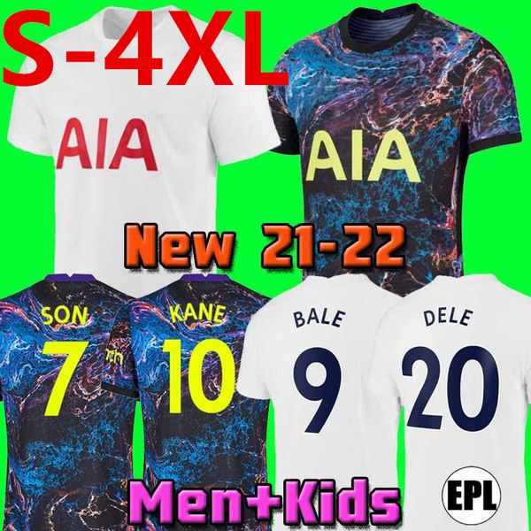 

size:s-4xl 2122 son bergwijn soccer jerseys 2021 2022 lucas spurs dele football shirt bale ndombele, Black;yellow