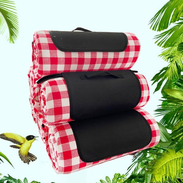 

outdoor pads 200x200cm blanket camping beach plaid picnic mat waterproof moistureproof