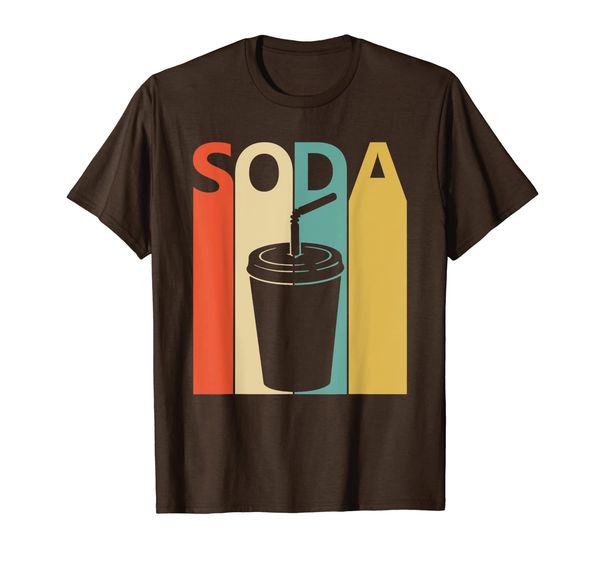 

vintage soda t-shirt, White;black