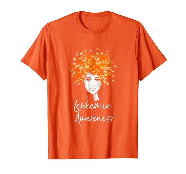 

leukemia awareness t-shirt butterflies gift shirt, White;black