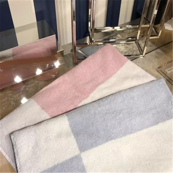 

letter towel luxury soft cotton bath towel/hand towels set pink blue baby creative gift