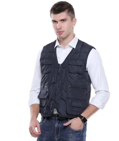

men's vests fashion waistcoat coat men jacket vest slim fit heating winter lightweight insulated heated, Black;white