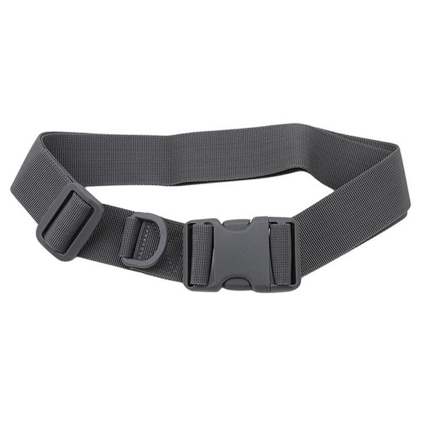 

waist support tactical adjustable belt 2 inch outdoor hiking climbing hunting load bearing waistband, Black;gray