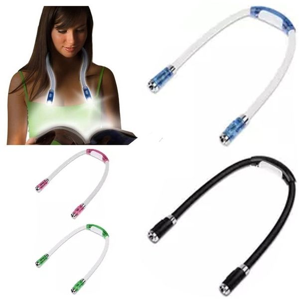 

led for the elderly holding neck hanging reading lamp
