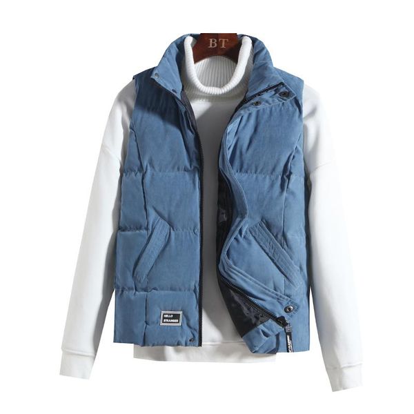 

men's vests brand winter warm sleeveless jacket male zipper waistcoat for autumn gilet homme plus size men clothing xxxxxl, Black;white