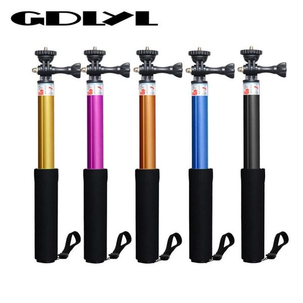 

selfie monopods gdlyl portable waterproof monopod tripod telescoping extendable pole handheld camera & mount stick
