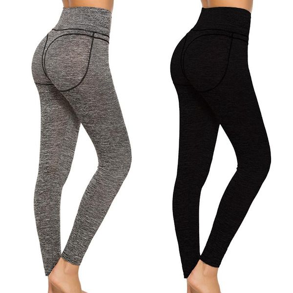 

women's leggings fashion push up women workout slim polyester high waist jeggings pencil pants, Black