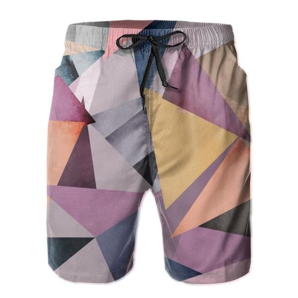 

men's shorts mens pants triangle fragments surfing beach board swim trunks sport quick dry mesh casual for boy, White;black