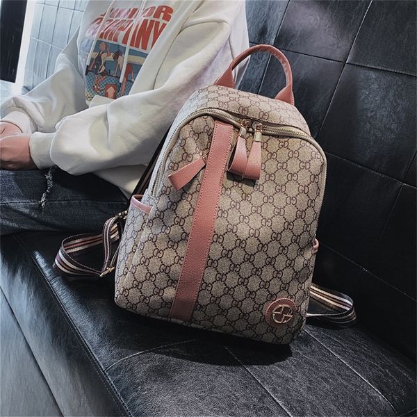 

50% off coupon code student schoolbag college style student letter printing fashion simple backpack one shoulder portable