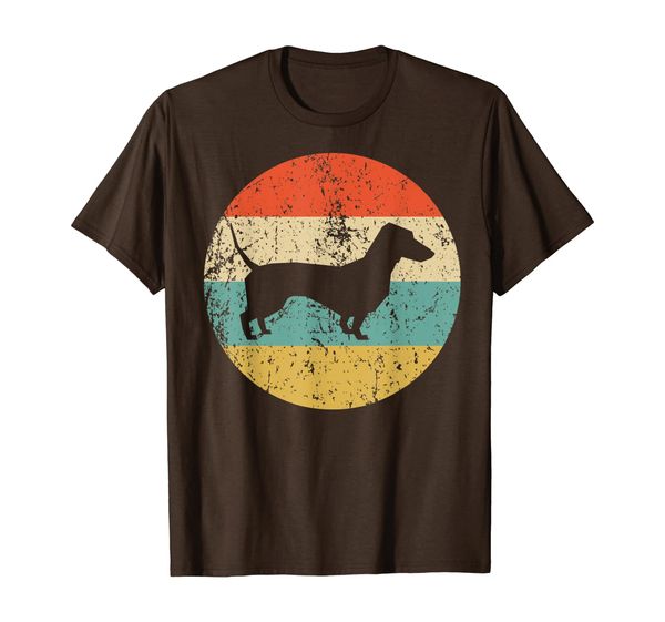 

Dachshund Vintage Retro Dachshund Dog T-Shirt, Mainly pictures