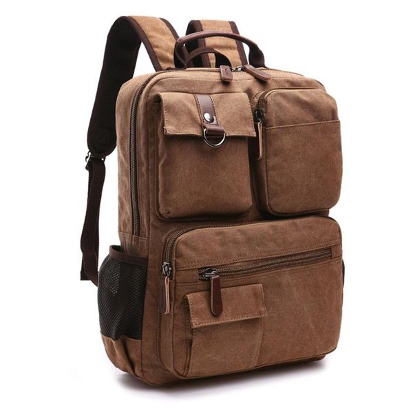 

large capacity backpack durable casual mens outdoor activities fabala travel for canvas